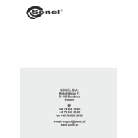 Sonel TestPD Partial Discharge Meter - User Manual