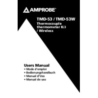 Amprobe TMD-53 Thermometer - Product Manual