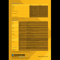 Crowcon Gas Pro TK MED Personal Gas Detector - Datasheet