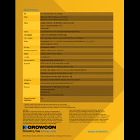 Crowcon Gas Pro MED Personal Gas Detector - Datasheet