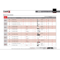 Ametek Crystal XP2i Digital Pressure Gauge - Datasheet, psiA
