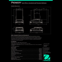 OHAUS Pioneer PX Precision Balances 0.001g; Internal calibration; 320g: Balances
