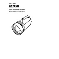 Extech 461830 Digital StroboTach - User Manual