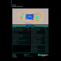 Megger MFT-X1 Datasheet