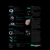 Megger MRCT Relay & Current Transformer Test Set - Datasheet