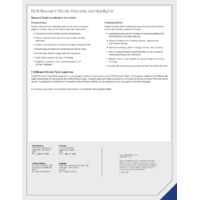Teledyne FLIR Research Studio Standard & Professional Edition - Datasheet