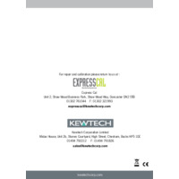 Kewtech KT400DL Loop Impedance & PSC & PFC Tester - User Manual