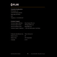 Teledyne FLIR TG54 & TG56  Spot IR Thermometer - User Manual