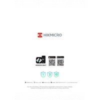 Hikmicro CQ50L Condor Pro LRF Thermal Monocular - Datasheet