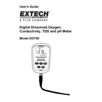 Extech DO700 Portable Dissolved Oxygen Meter - User Manual