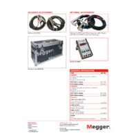 Megger CSU600A/AT Current Supply Unit Datasheet