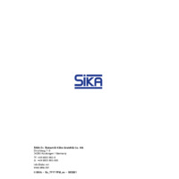 Sika Temperature Calibrator TP17 TPM Series Operating Manual - Manuals & Guides