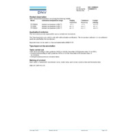 Sika Temperature Calibrator TP 17650 Type Approval Certificate - Certifications & Declarations