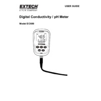 Extech EC600 Waterproof Conductivity Kit - User Manual
