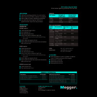 Megger KC-C Series Reels Datasheet