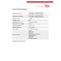 Leica Lino L2P5G Datasheet