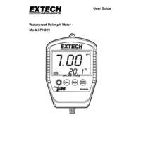 Extech PH220-C Waterproof pH Meter - User Manual