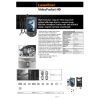 Laserliner VideoPocket HD Datasheet