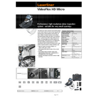 Laserliner VideoFlex HD Micro Datasheet