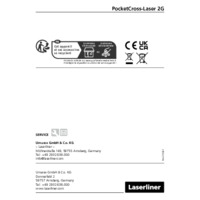 Laserliner PocketPlane Laser 2G User Manual