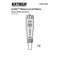Extech PH110 ExStik Refillable pH Meter - User Manual