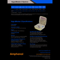 Protimeter Hygromaster2 Thermo-Hygrometer Datasheet