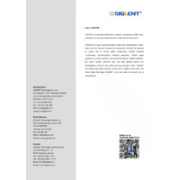Siglent SEM5000A Series Electronic Calibration Modules Datasheet