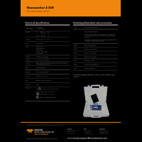 GMI Gascoseeker 2-500 Gas Leak Measurement Device Brochure 