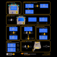 GMI PS500 Series MultiGas Monitor Quick Operations Guide - O2