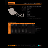 Mark-10 Series 4 Digital Force Gauges Datasheet