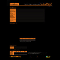 Mark-10 MTT03C Series Cap Torque Gauges Datasheet