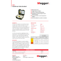 Megger TRS1 Datasheet