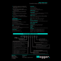 Megger SMART THUMP ST25-30 Datasheet