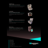 Megger SVERKER 900 Brochure