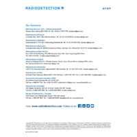 Radiodetection PCMx Locator Datasheet