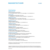 Radiodetection PCMx Locator Brochure