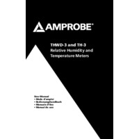 Amprobe TH-3 - User Manual