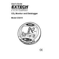 Extech CO210 - User Manual
