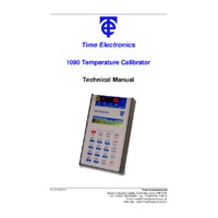 Time Electronics 1090 Portable Process Calibrator - User Manual