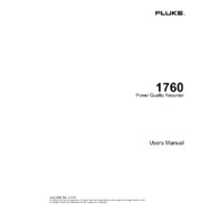 Fluke 1760 Series User Manual