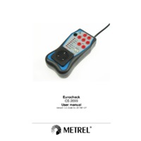 Metrel CS2099 Eurocheck Checkbox - User Manual
