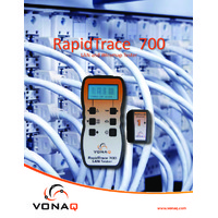 VONAQ RapidTrace 700 LAN Tester, Wiremap Tester & Cable Fault Locator - Datasheet