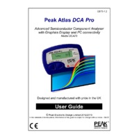Atlas DCA75 Pro Component Analyser - User Guide