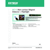 Extech MD10 Magnetic Field Detector - Datasheet