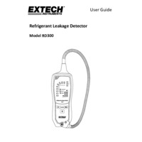 Extech RD300 Refrigerant Leak Detector - User Manual