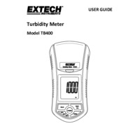 Extech TB400 Portable Turbidity Meter - User Manual