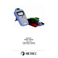 Metrel MI3123 SMARTEC Earth Tester - User Manual
