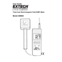 Extech 480826 Triple Axis EMF Tester - User Manual