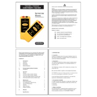 Martindale TEK402 Continuity Tester - User Manual