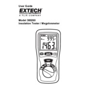 Extech 380260 Digital Megohmmeter - User Manual